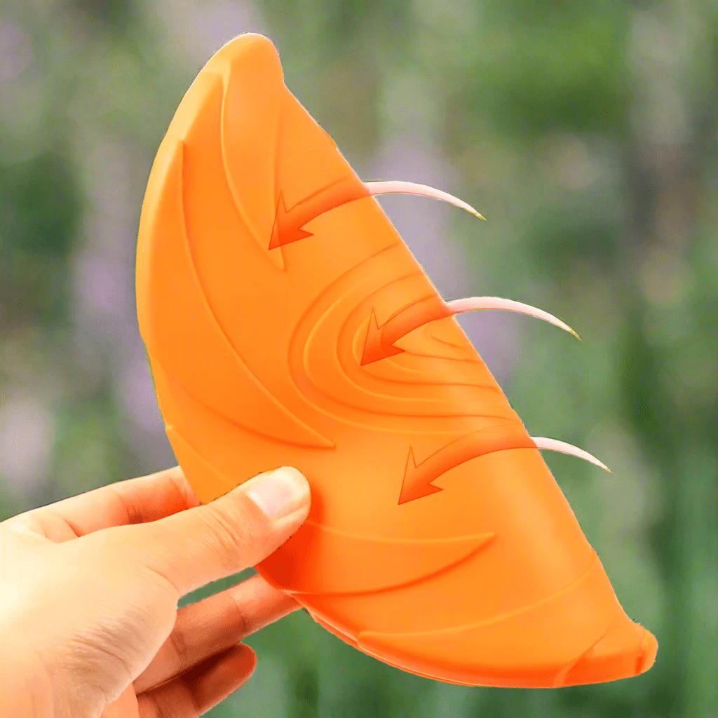 Frisbee Chien - FlyingDiscToys™ - Orange - Monchienmoncoeur