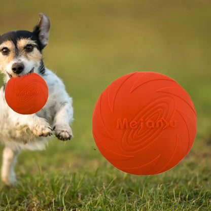 Frisbee Chien - FlyingDiscToys™ - Rouge - Monchienmoncoeur