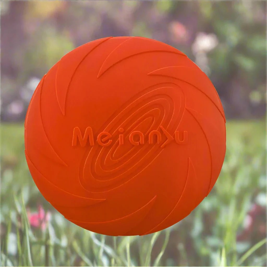 Frisbee Chien - FlyingDiscToys™ - Rouge - Monchienmoncoeur