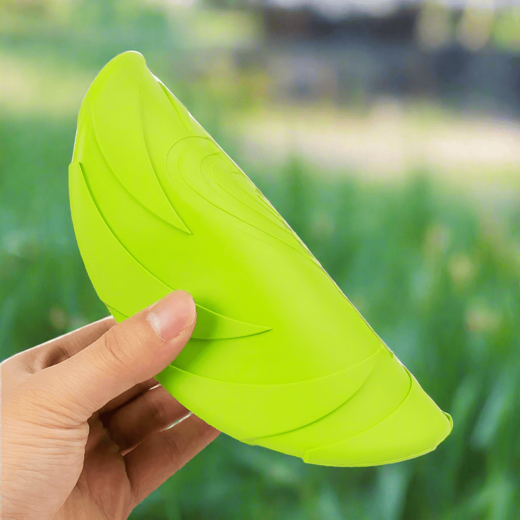 Frisbee Chien - FlyingDiscToys™ - Vert - Monchienmoncoeur