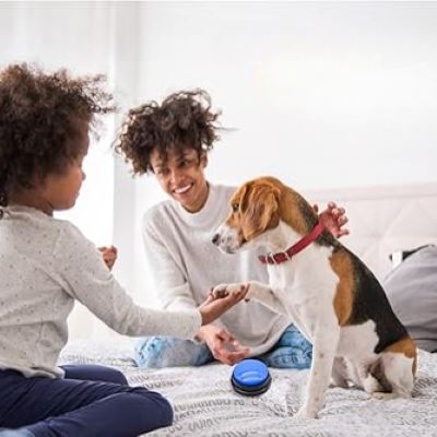 Jouet Interactif pour Chien - ChienParlant™ - Bleu Royal - Monchienmoncoeur