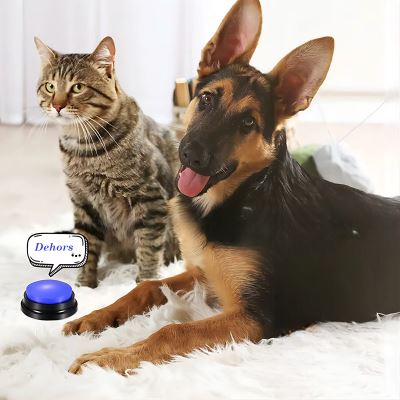 Jouet Interactif pour Chien - ChienParlant™ - Bleu Royal - Monchienmoncoeur