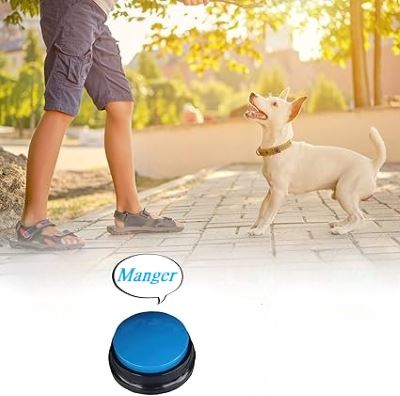 Jouet Interactif pour Chien - ChienParlant™ - Bleu Royal - Monchienmoncoeur