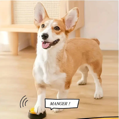Jouet Interactif pour Chien - ChienParlant™ - Jaune - Monchienmoncoeur