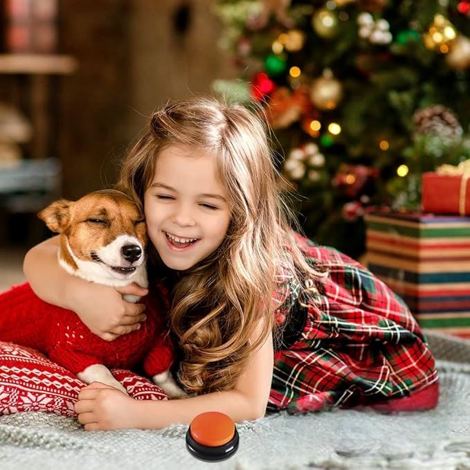 Jouet Interactif pour Chien - ChienParlant™ - Orange - Monchienmoncoeur